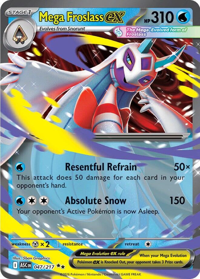 Mega Froslass ex (047/217) [Mega Evolution: Ascended Heroes] | Good Games Morley