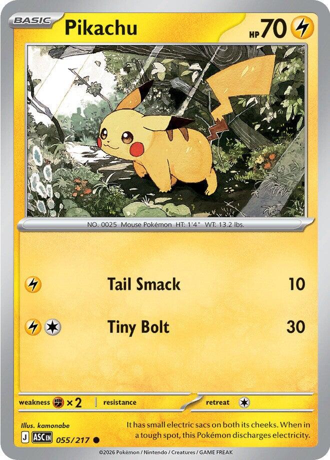 Pikachu (055/217) [Mega Evolution: Ascended Heroes] | Good Games Morley