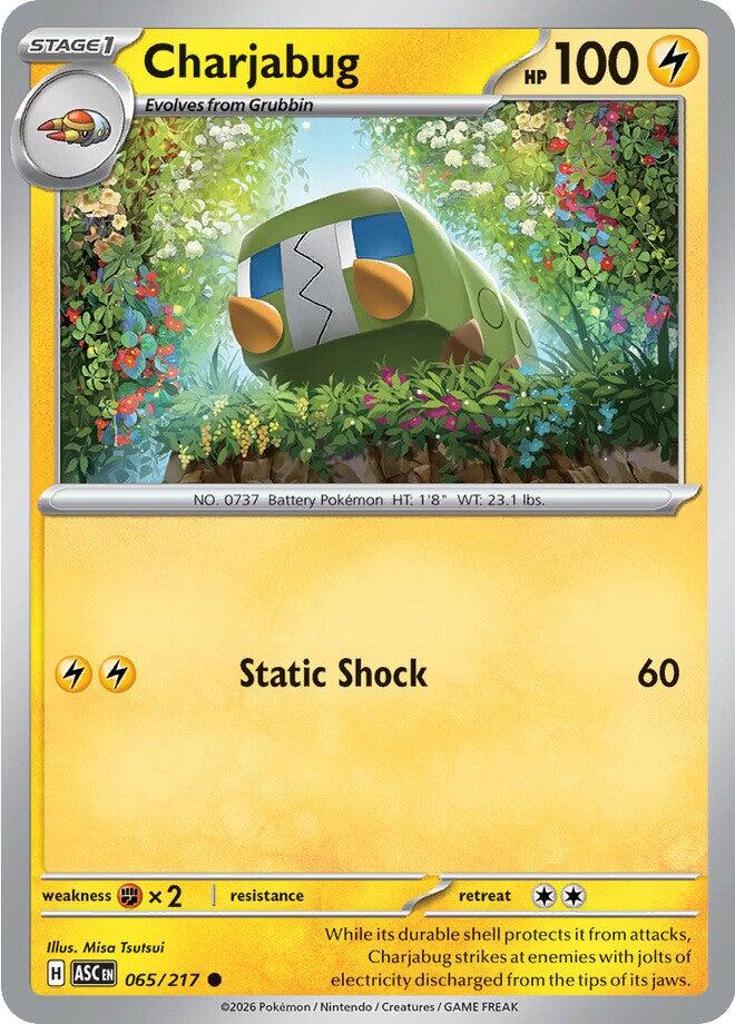 Charjabug (065/217) [Mega Evolution: Ascended Heroes] | Good Games Morley