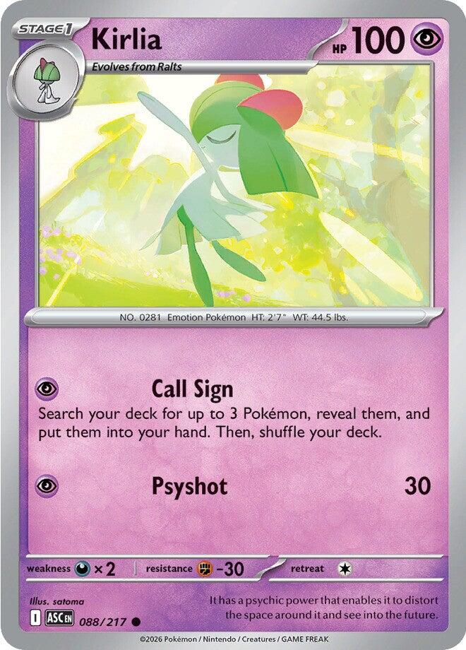 Kirlia (088/217) [Mega Evolution: Ascended Heroes] | Good Games Morley