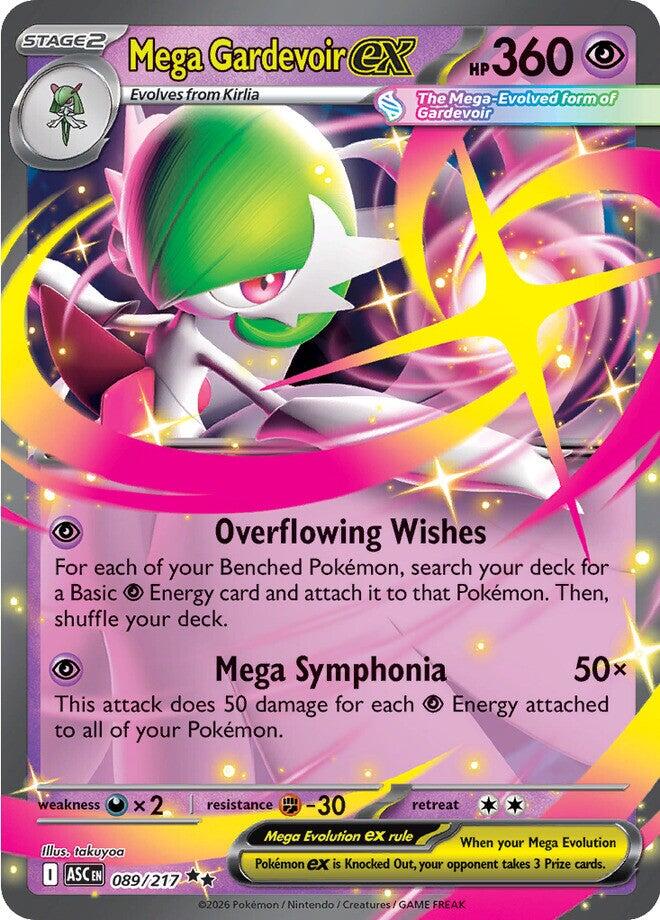 Mega Gardevoir ex (089/217) [Mega Evolution: Ascended Heroes] | Good Games Morley