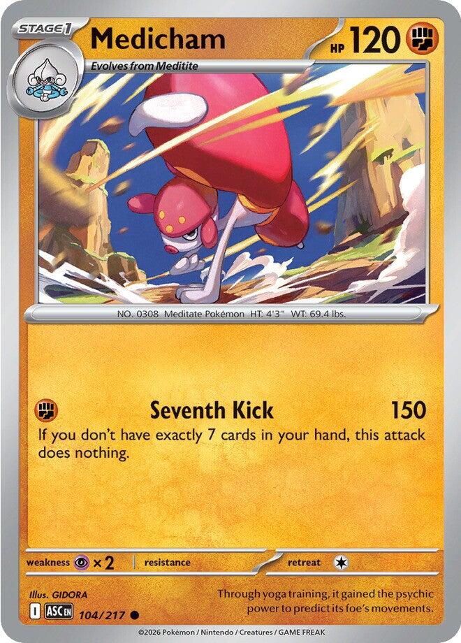 Medicham (104/217) [Mega Evolution: Ascended Heroes] | Good Games Morley
