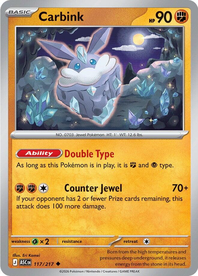 Carbink (117/217) [Mega Evolution: Ascended Heroes] | Good Games Morley