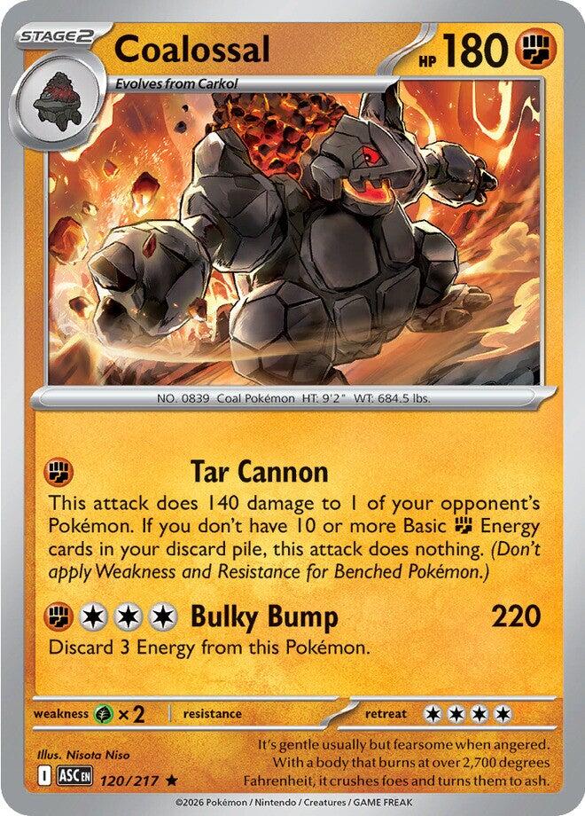 Coalossal (120/217) [Mega Evolution: Ascended Heroes] | Good Games Morley