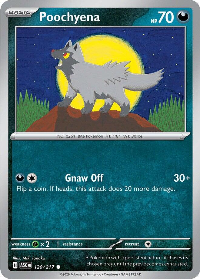 Poochyena (128/217) [Mega Evolution: Ascended Heroes] | Good Games Morley