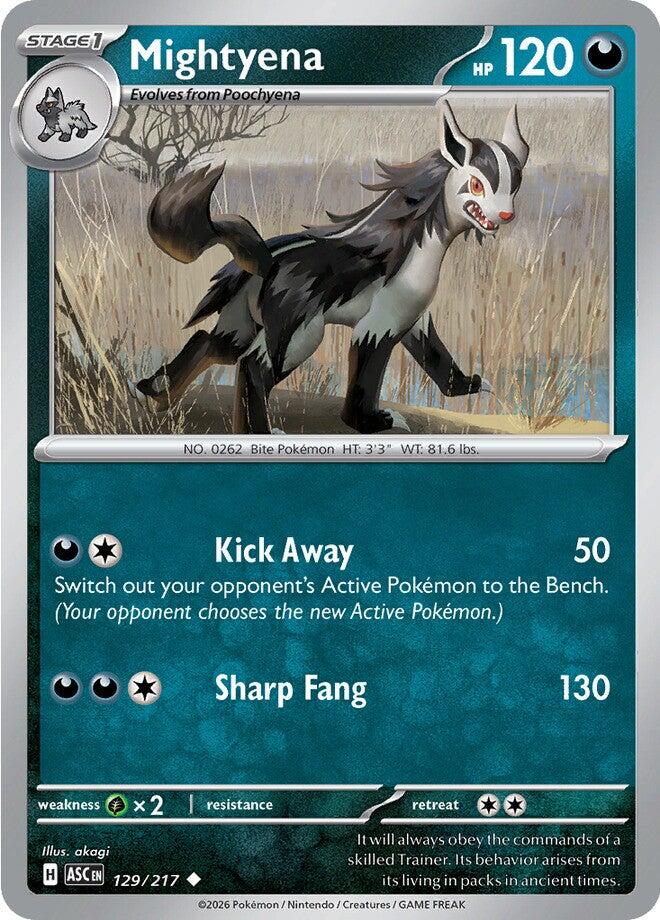 Mightyena (129/217) [Mega Evolution: Ascended Heroes] | Good Games Morley