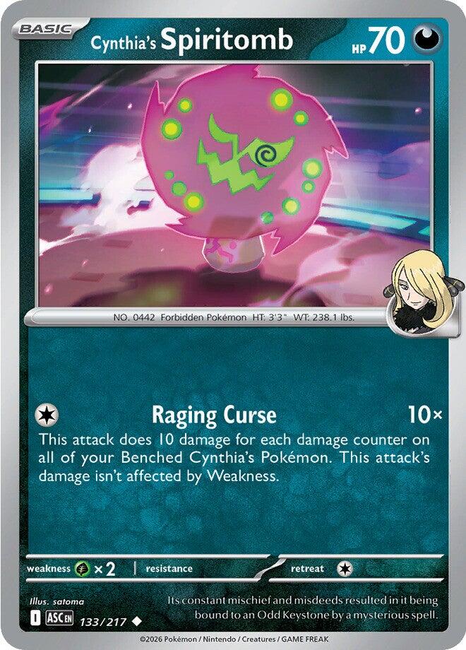 Cynthia's Spiritomb (133/217) [Mega Evolution: Ascended Heroes] | Good Games Morley