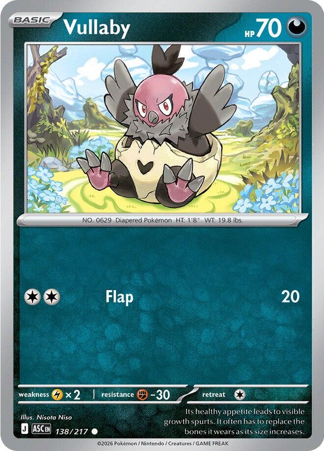 Vullaby (138/217) [Mega Evolution: Ascended Heroes] | Good Games Morley