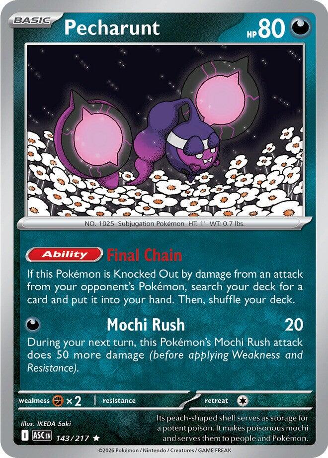 Pecharunt (143/217) [Mega Evolution: Ascended Heroes] | Good Games Morley
