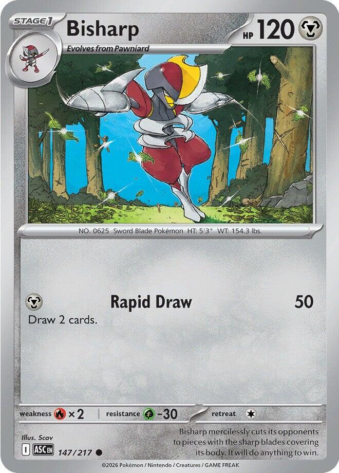 Bisharp (147/217) [Mega Evolution: Ascended Heroes] | Good Games Morley