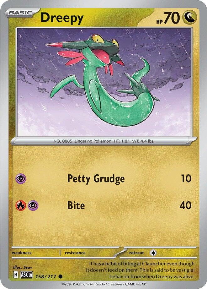 Dreepy (158/217) [Mega Evolution: Ascended Heroes] | Good Games Morley