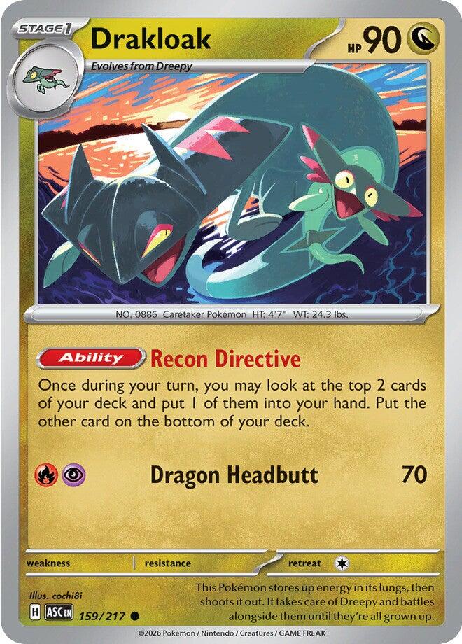 Drakloak (159/217) [Mega Evolution: Ascended Heroes] | Good Games Morley