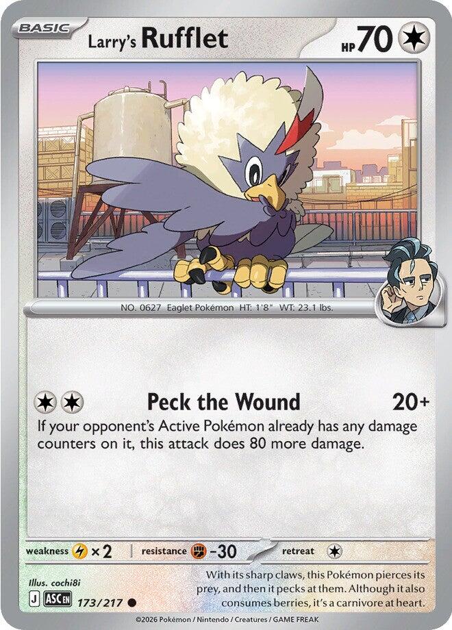 Larry's Rufflet (173/217) [Mega Evolution: Ascended Heroes] | Good Games Morley