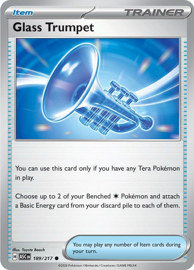 Glass Trumpet (189/217) [Mega Evolution: Ascended Heroes] | Good Games Morley