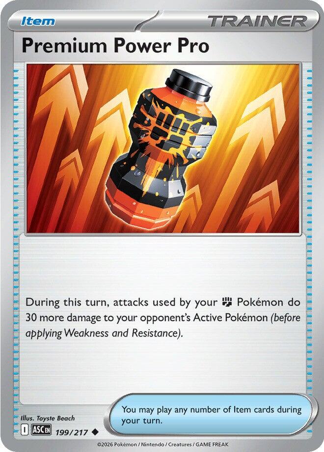 Premium Power Pro (199/217) [Mega Evolution: Ascended Heroes] | Good Games Morley