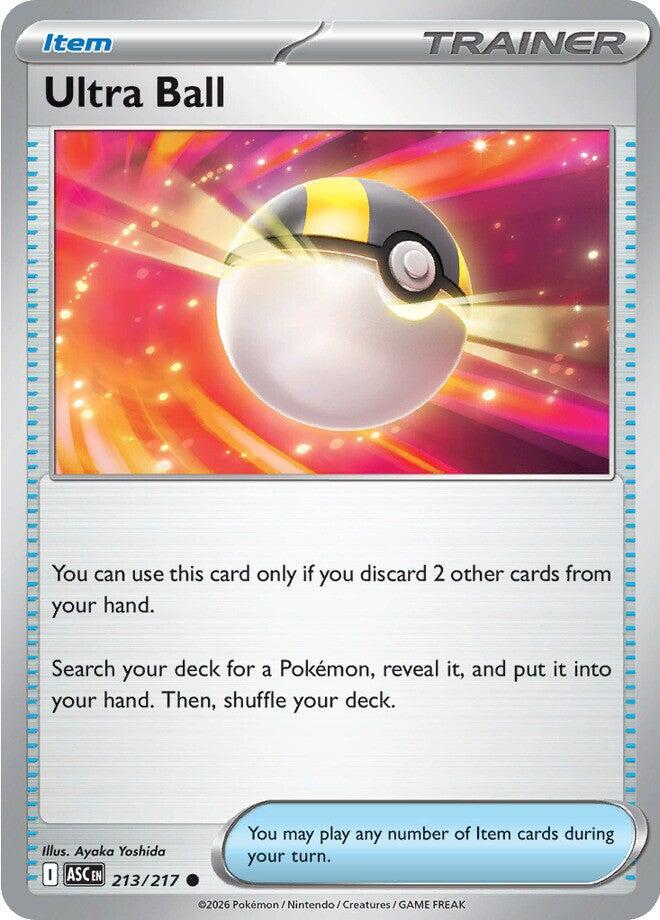 Ultra Ball (213/217) [Mega Evolution: Ascended Heroes] | Good Games Morley
