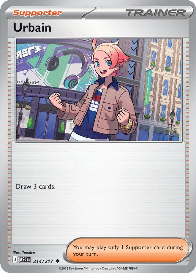 Urbain (214/217) [Mega Evolution: Ascended Heroes] | Good Games Morley