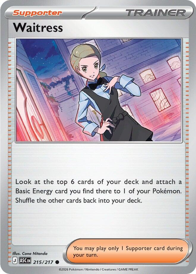 Waitress (215/217) [Mega Evolution: Ascended Heroes] | Good Games Morley