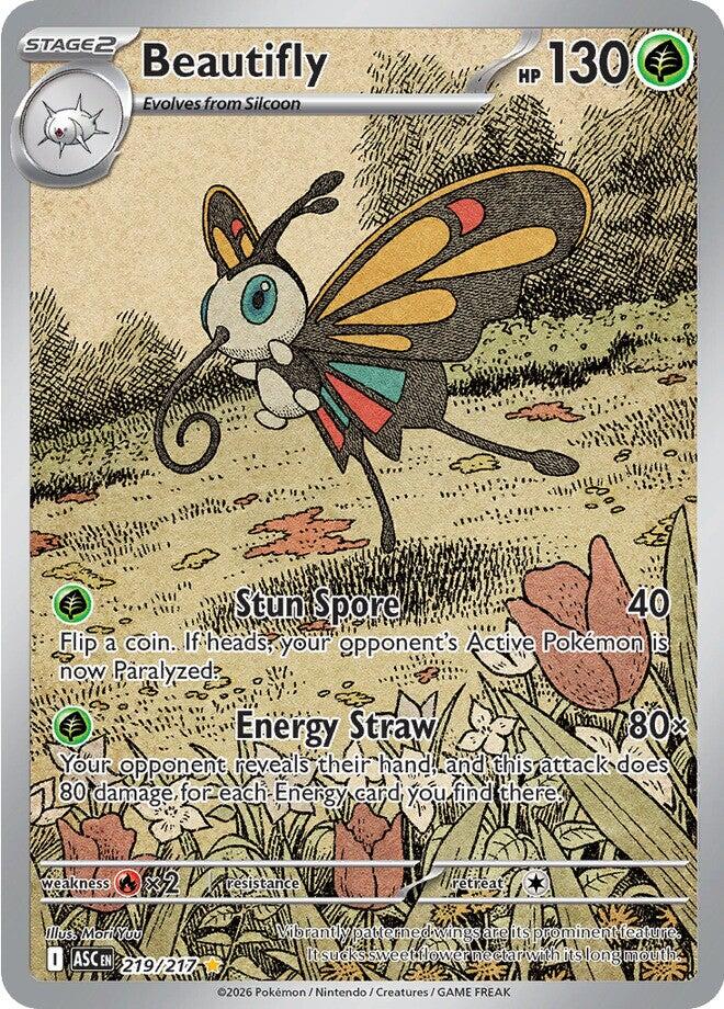 Beautifly (219/217) [Mega Evolution: Ascended Heroes] | Good Games Morley