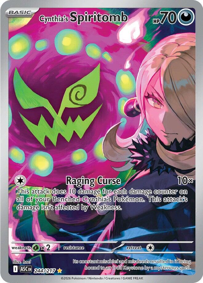 Cynthia's Spiritomb (244/217) [Mega Evolution: Ascended Heroes] | Good Games Morley