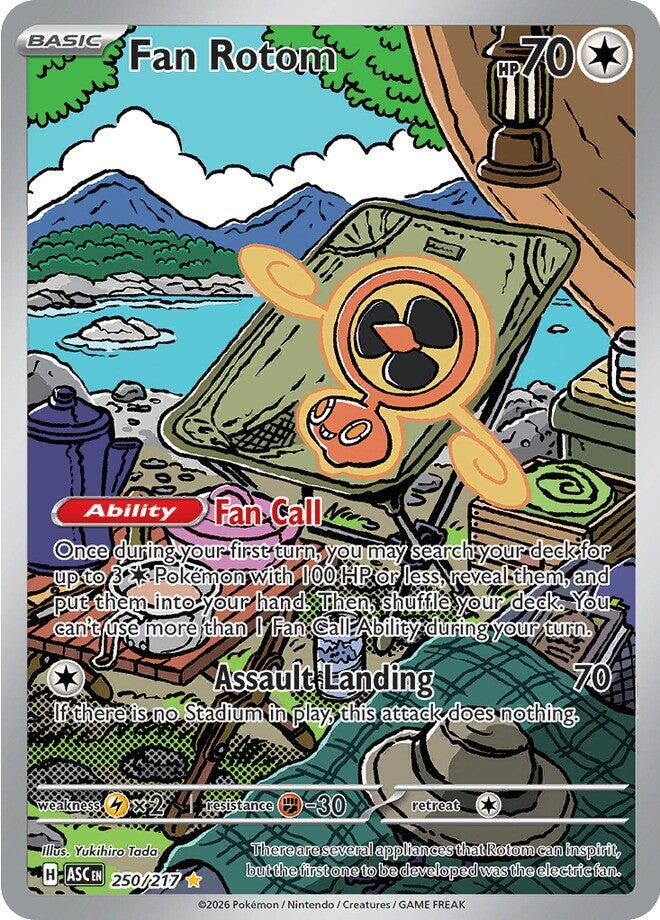 Fan Rotom (250/217) [Mega Evolution: Ascended Heroes] | Good Games Morley