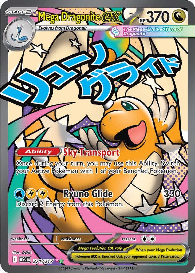 Mega Dragonite ex (271/217) [Mega Evolution: Ascended Heroes] | Good Games Morley