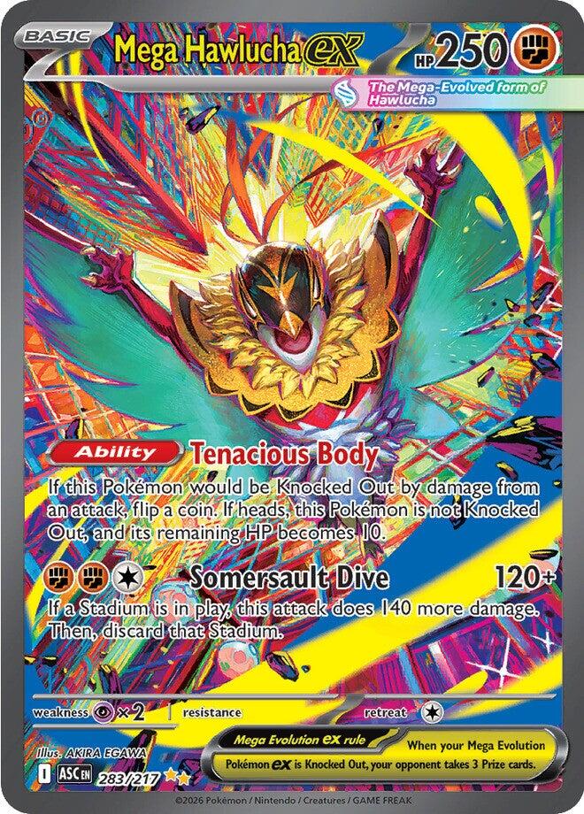 Mega Hawlucha ex (283/217) [Mega Evolution: Ascended Heroes] | Good Games Morley
