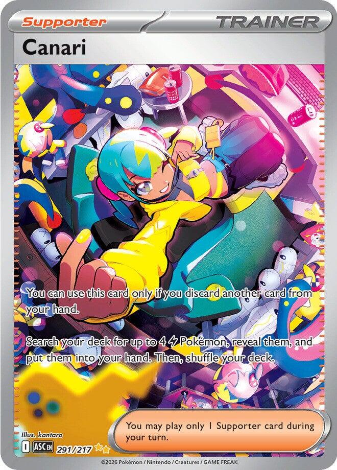 Canari (291/217) [Mega Evolution: Ascended Heroes] | Good Games Morley