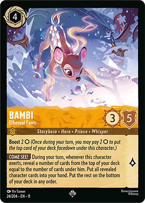 Bambi - Ethereal Fawn (24/204) [Winterspell] | Good Games Morley