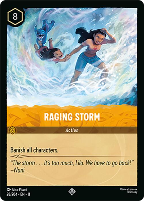 Raging Storm (28/204) [Winterspell] | Good Games Morley