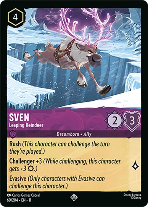 Sven - Leaping Reindeer (60/204) [Winterspell] | Good Games Morley
