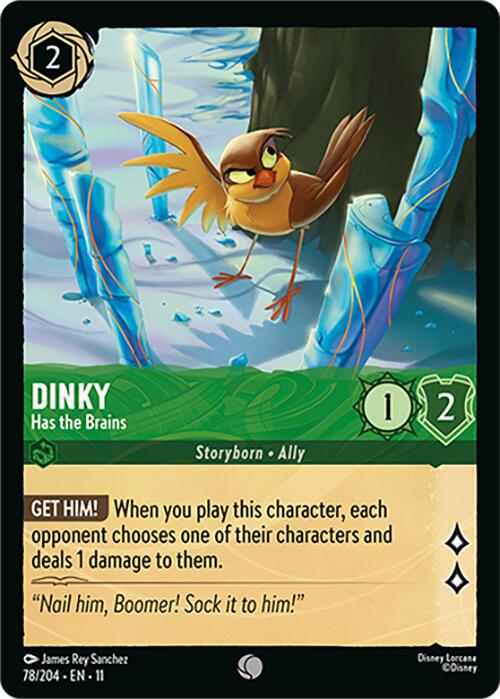 Dinky - Has the Brains (78/204) [Winterspell] | Good Games Morley