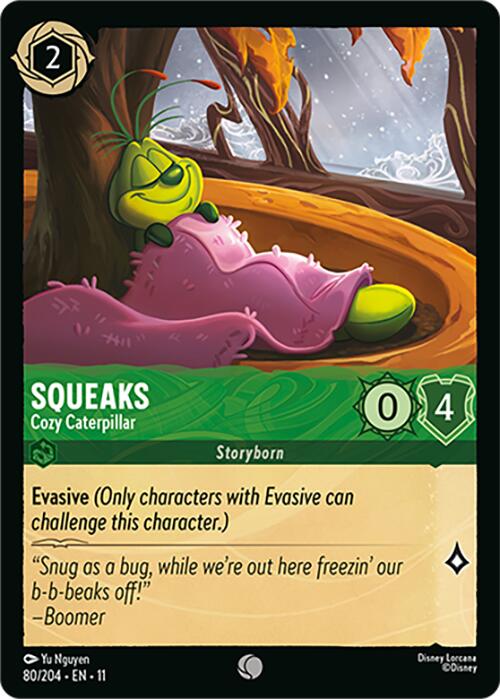Squeaks - Cozy Caterpillar (80/204) [Winterspell] | Good Games Morley