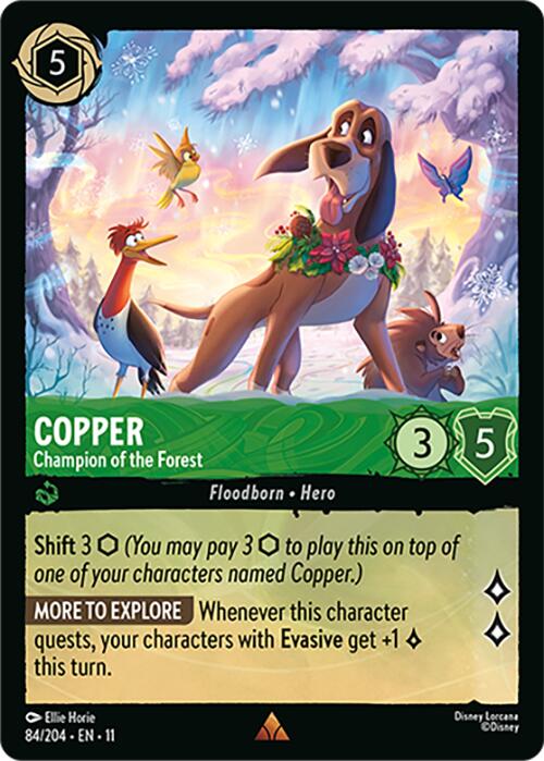 Copper - Champion of the Forest (84/204) [Winterspell] | Good Games Morley
