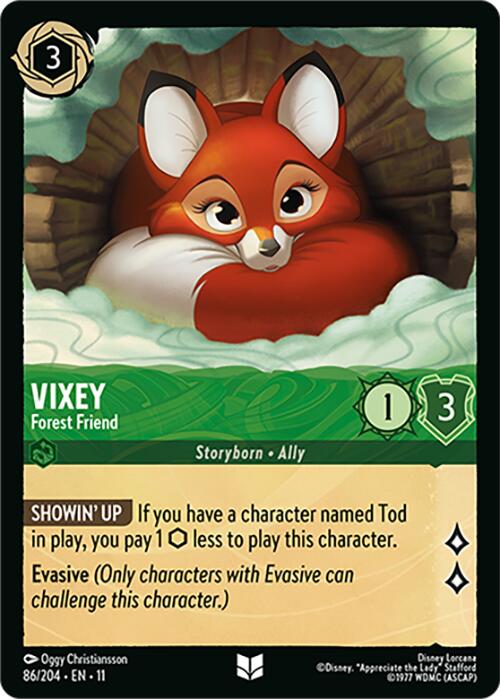 Vixey - Forest Friend (86/204) [Winterspell] | Good Games Morley