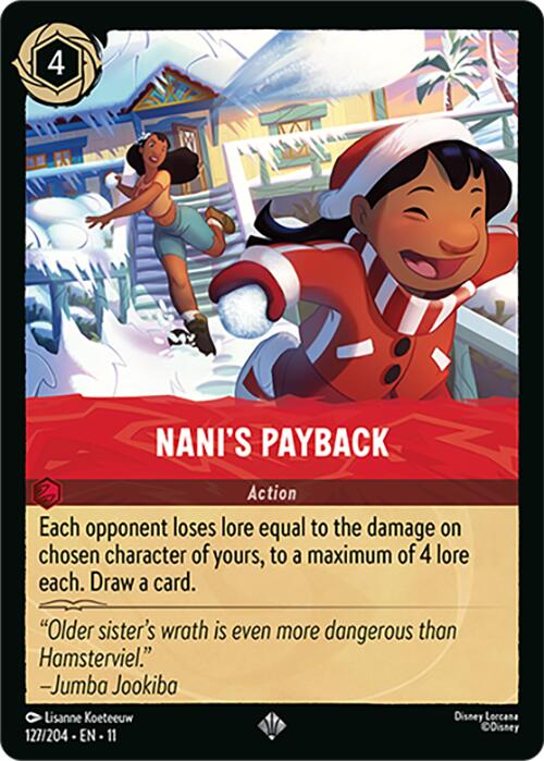 Nani's Payback (127/204) [Winterspell] | Good Games Morley