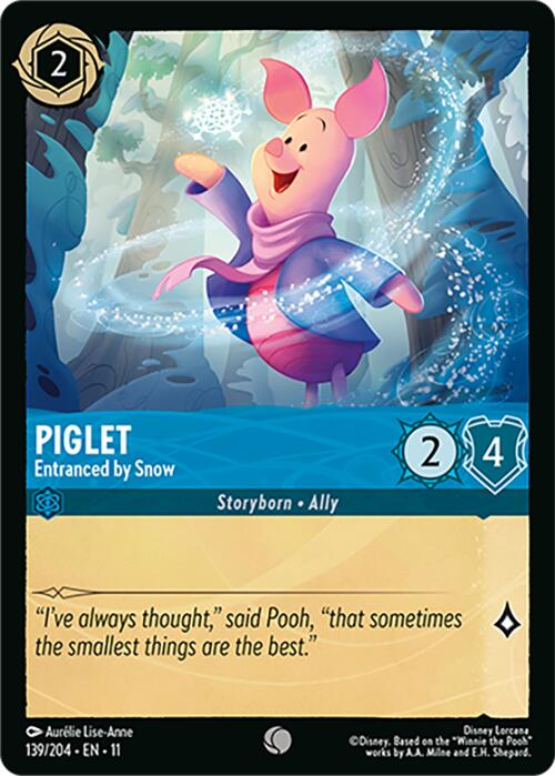 Piglet - Entranced by Snow (139/204) [Winterspell] | Good Games Morley