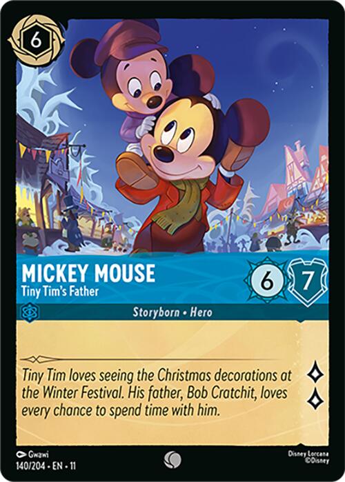 Mickey Mouse - Tiny Tim's Father (140/204) [Winterspell] | Good Games Morley