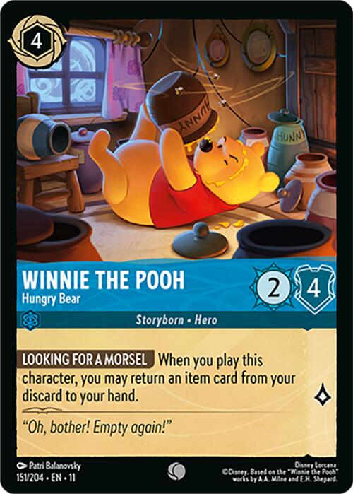 Winnie the Pooh - Hungry Bear (151/204) [Winterspell] | Good Games Morley