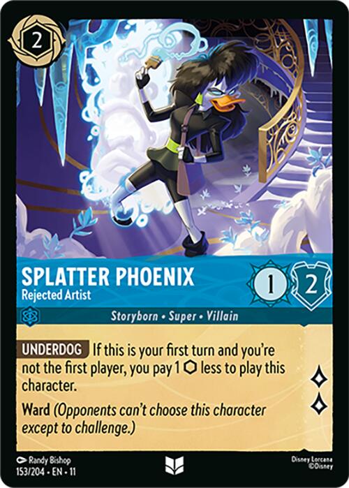 Splatter Phoenix - Rejected Artist (153/204) [Winterspell] | Good Games Morley