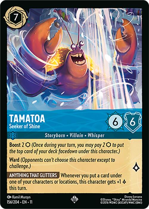 Tamatoa - Seeker of Shine (156/204) [Winterspell] | Good Games Morley