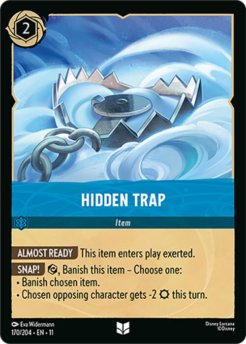 Hidden Trap (170/204) [Winterspell] | Good Games Morley