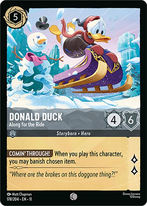 Donald Duck - Along for the Ride (178/204) [Winterspell] | Good Games Morley