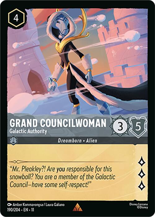 Grand Councilwoman - Galactic Authority (190/204) [Winterspell] | Good Games Morley