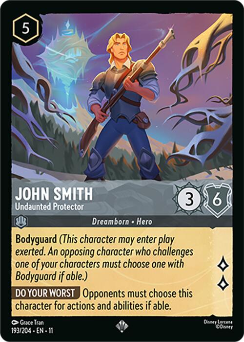 John Smith - Undaunted Protector (193/204) [Winterspell] | Good Games Morley