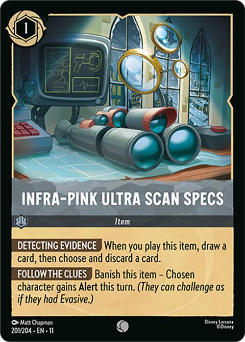 Infra-Pink Ultra Scan Specs (201/204) [Winterspell] | Good Games Morley