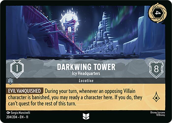 Darkwing Tower - Icy Headquarters (204/204) [Winterspell] | Good Games Morley