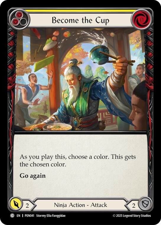 Become The Cup (Yellow) (Regular) [PEN041] (Compendium of Rathe) | Good Games Morley