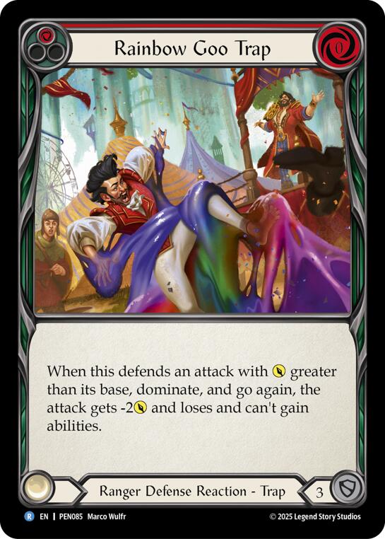 Rainbow Goo Trap (Red) (Rainbow Foil) [PEN085] (Compendium of Rathe)  Rainbow Foil | Good Games Morley