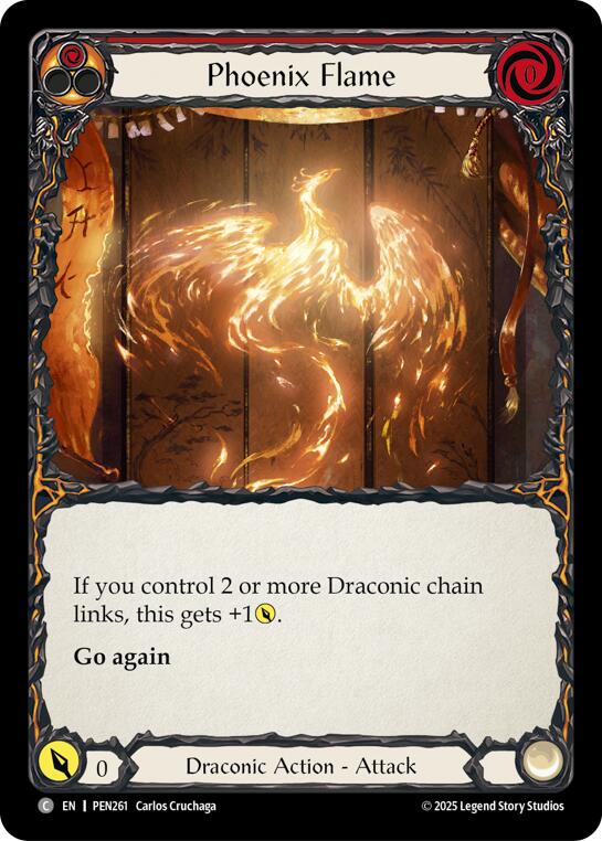 Phoenix Flame (Red) (Regular) [PEN261] (Compendium of Rathe) | Good Games Morley